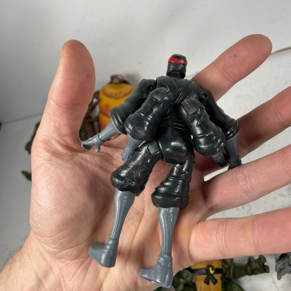 TMNT Ninja Turtles Action Figures Lot of 8 Cockroach Foot Soldier Metalhead